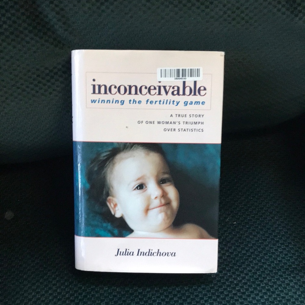 “Inconceivable winning the fertility game” hardback book
